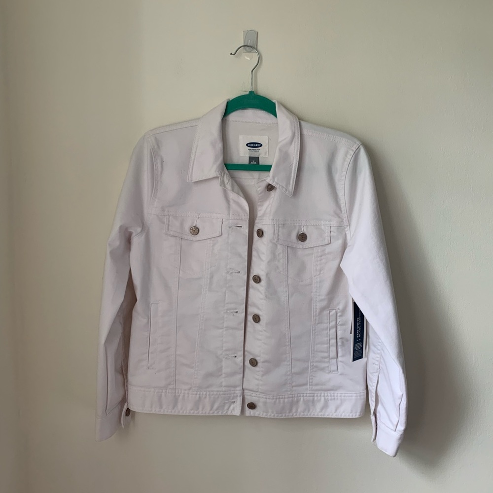 Old Navy Whit Denim Jacket